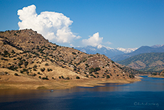 Hausboot auf dem Lake Kaweah