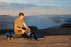 Kaffeepause am Dantes View, Death Valley