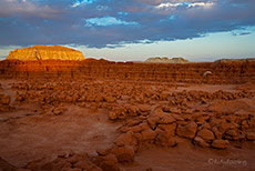 Sonnenuntergang im Goblin Valley