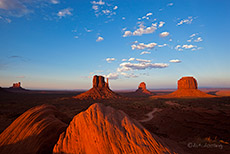 Das letzte Licht im Monument Valley