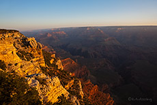 Sonnenaufgang am Mather Point, Grand Canyon