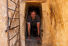 Chris im Balcony House, Mesa Verde Nationalpark