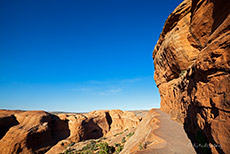 Weg zur Delicate Arch, Arches Nationalpark