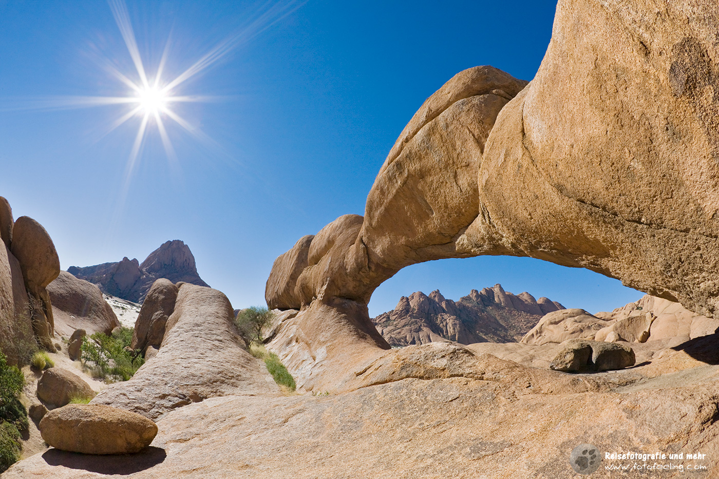 Rock Arch (Steinbrücke - Naturbrücke), Spitzkoppe, Namibia