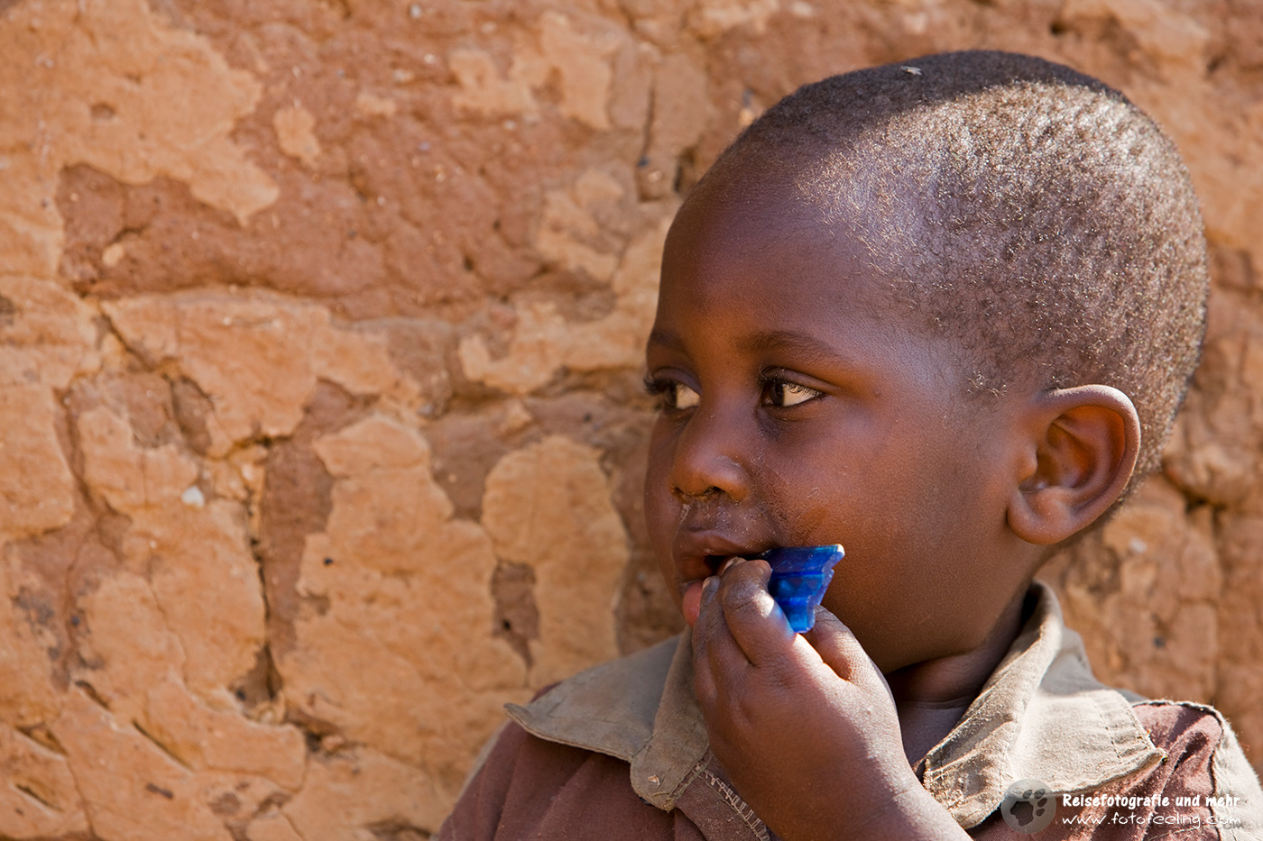 Junge aus Sambia
