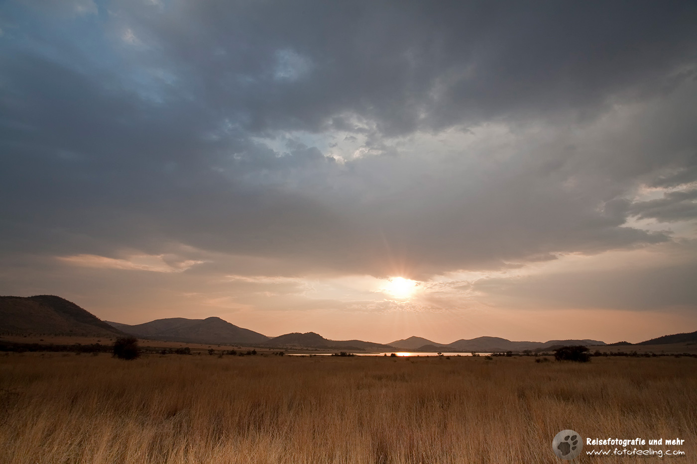 Lake Mankwe im Pilanesberg National Park