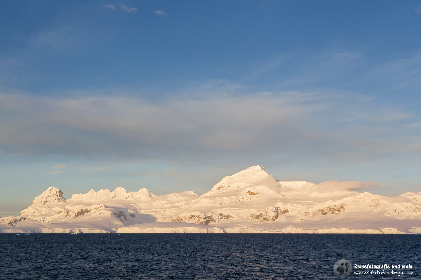 Fahrt durch den Lemaire Channel
