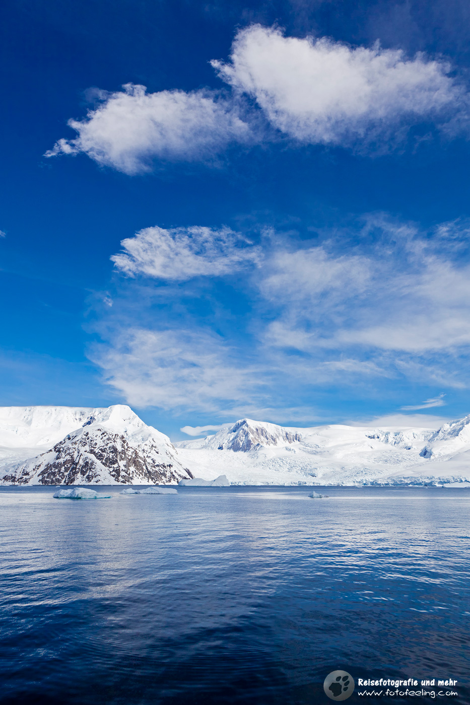 Berge der Gerlach Strait