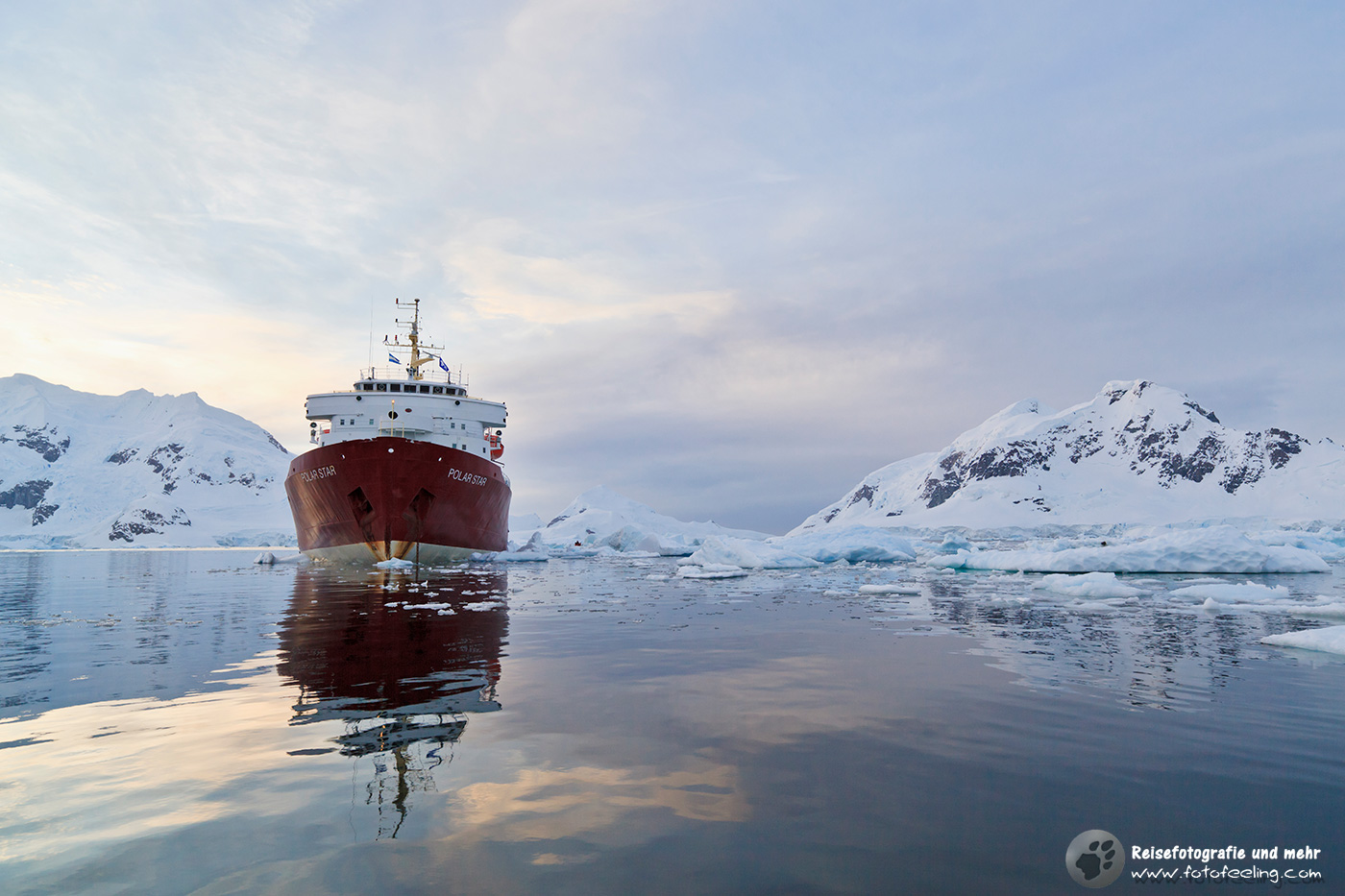 Die "Polar Star" unser Antarktis Schiff