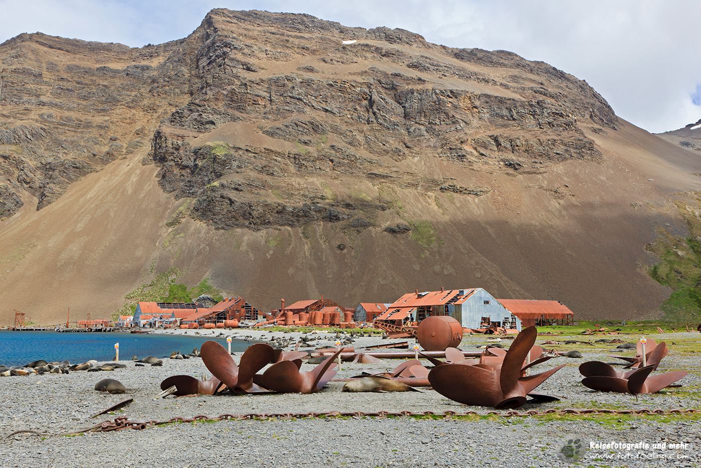 Stromness eine ehemaligen Walfangstation