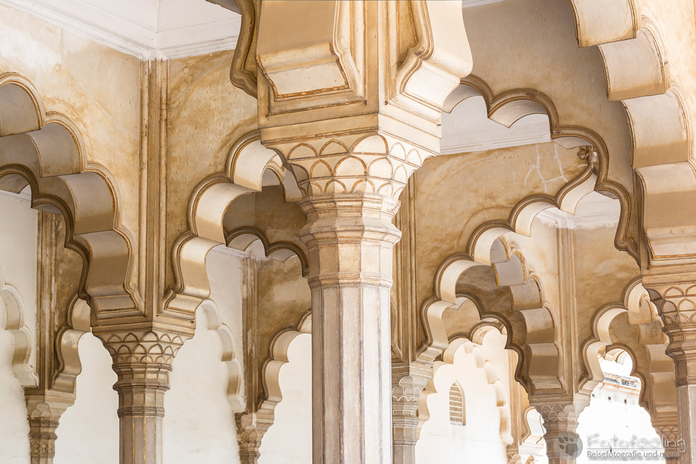 Diwan-i-Aam, Audience Hall, Rotes Fort in Agra