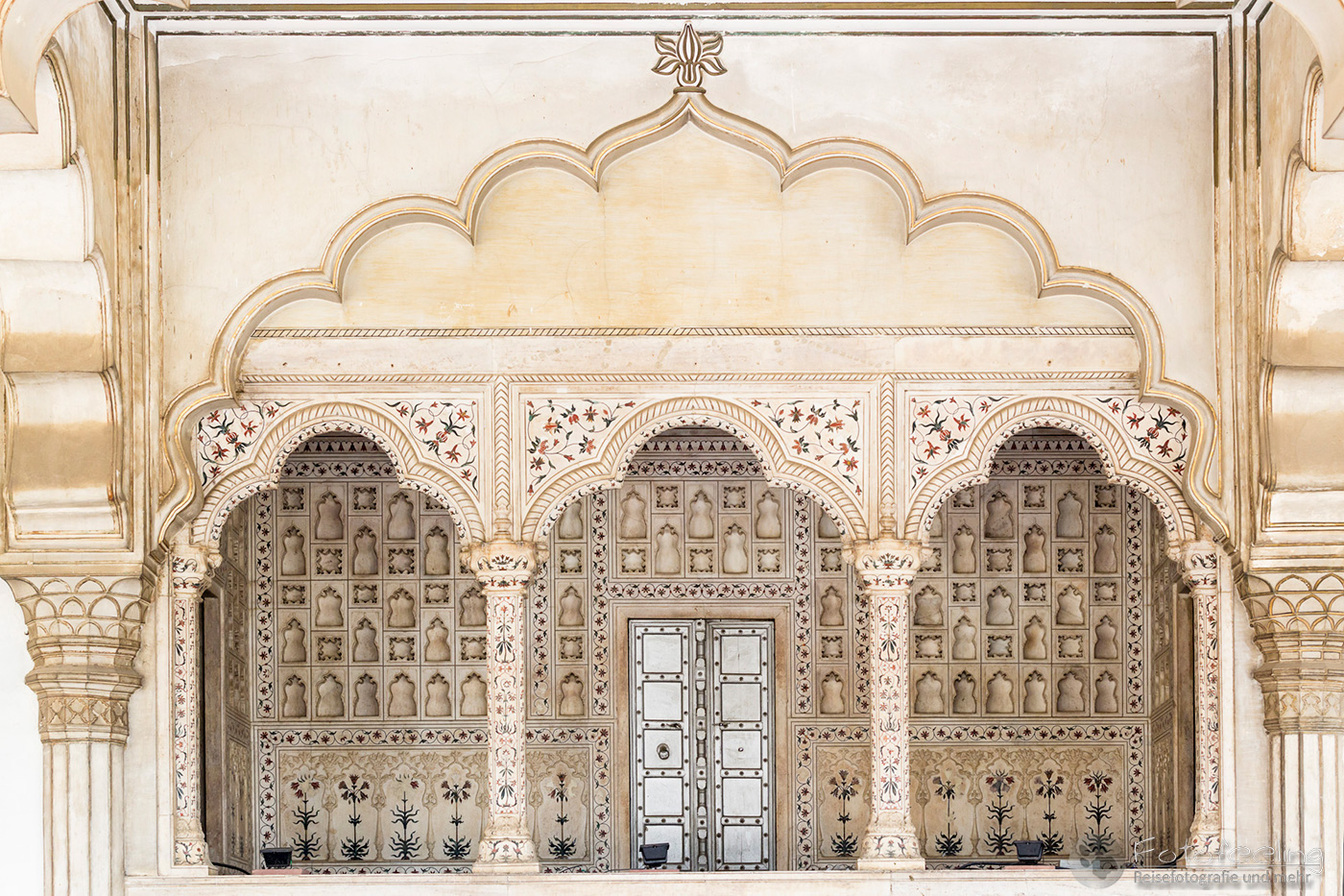 Diwan-i-Aam, Audience Hall, Rotes Fort in Agra