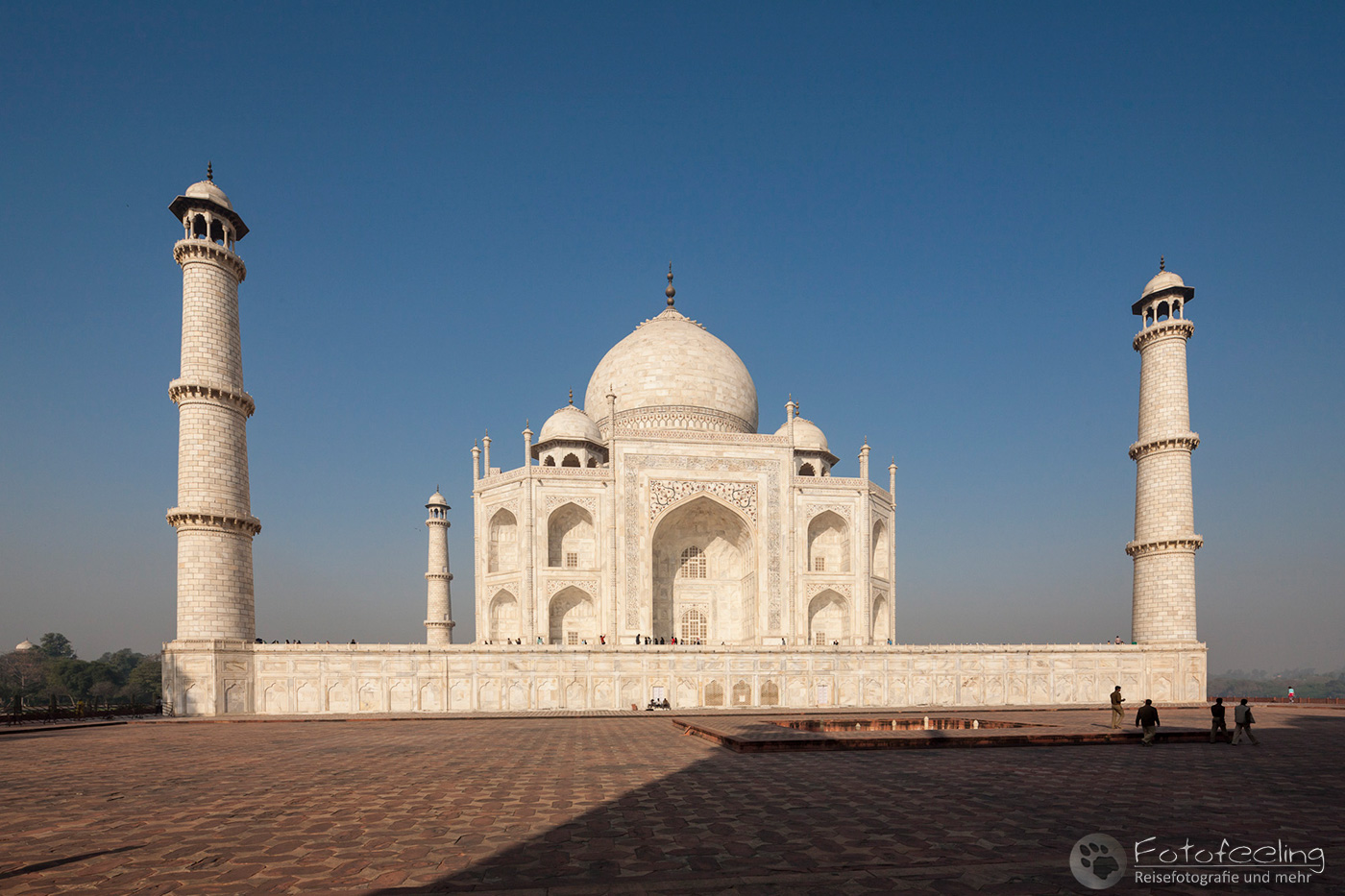 Taj Mahal im Morgenlicht