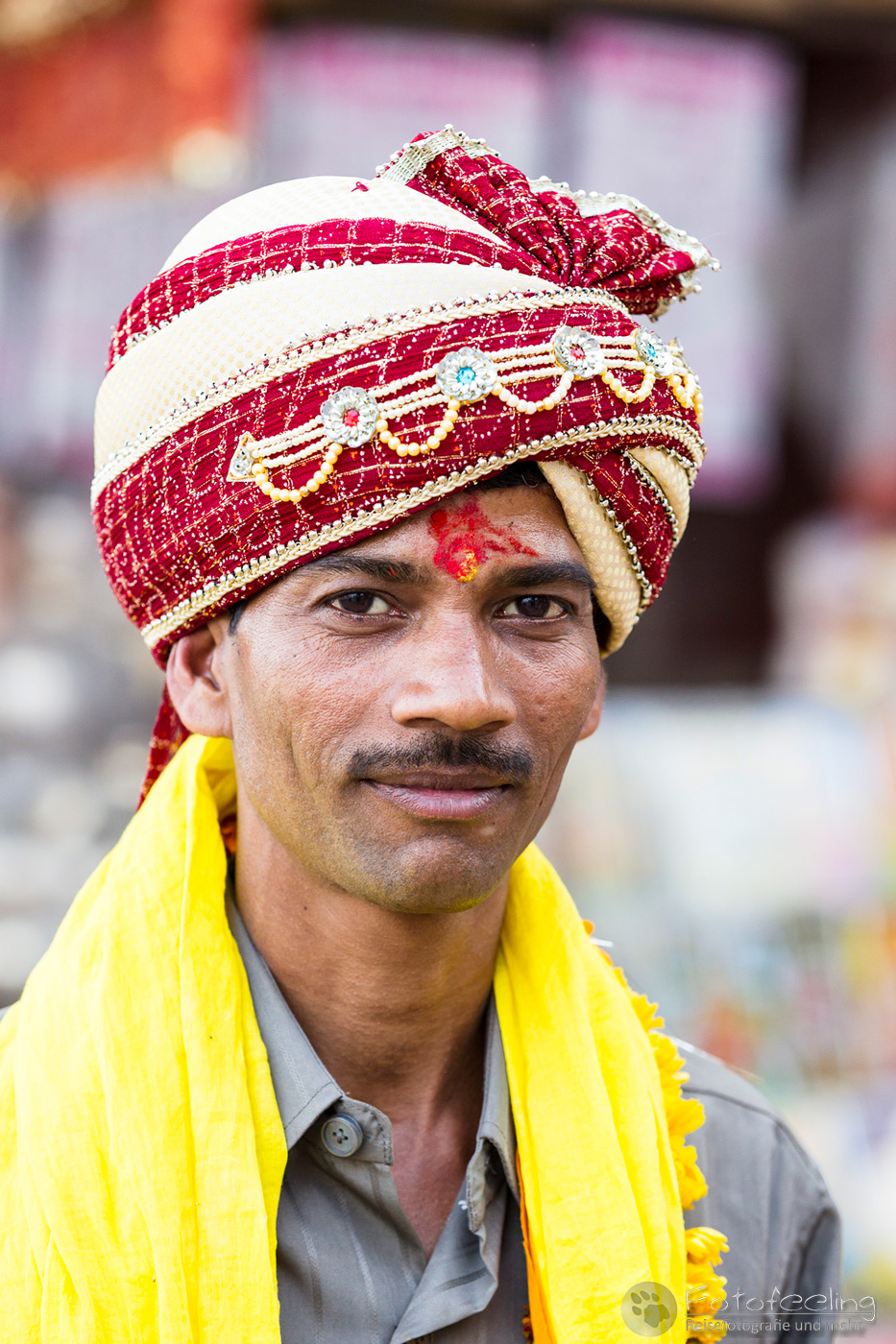 Indischer Bräutigam