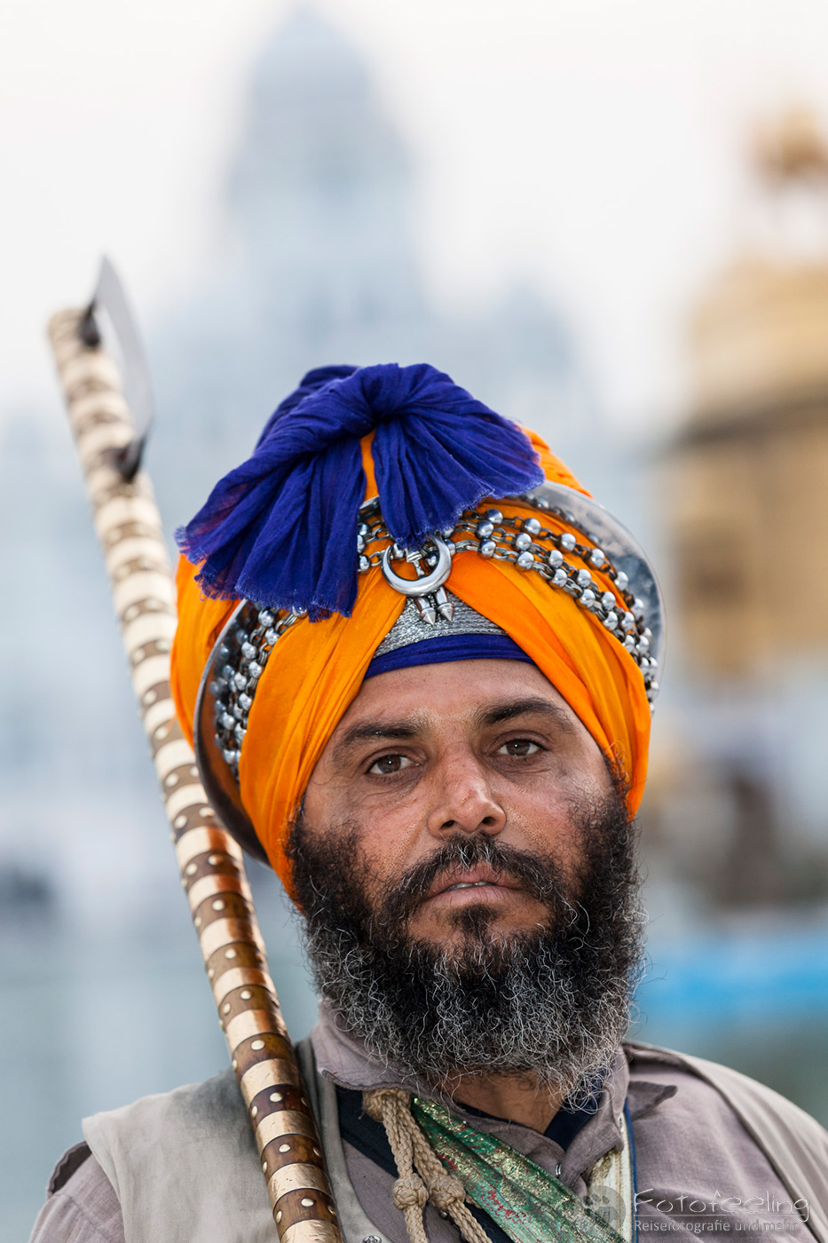 Nihang - Sikh Krieger am Goldenen Tempel (Harmandir Sahib)