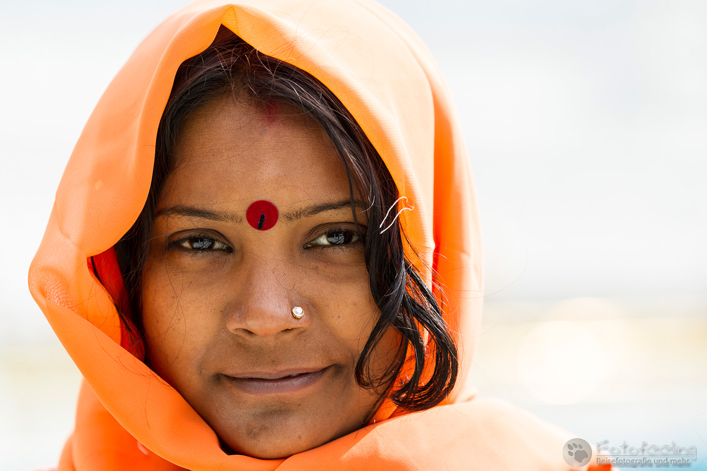 Portrait eines Sikh Mädchens