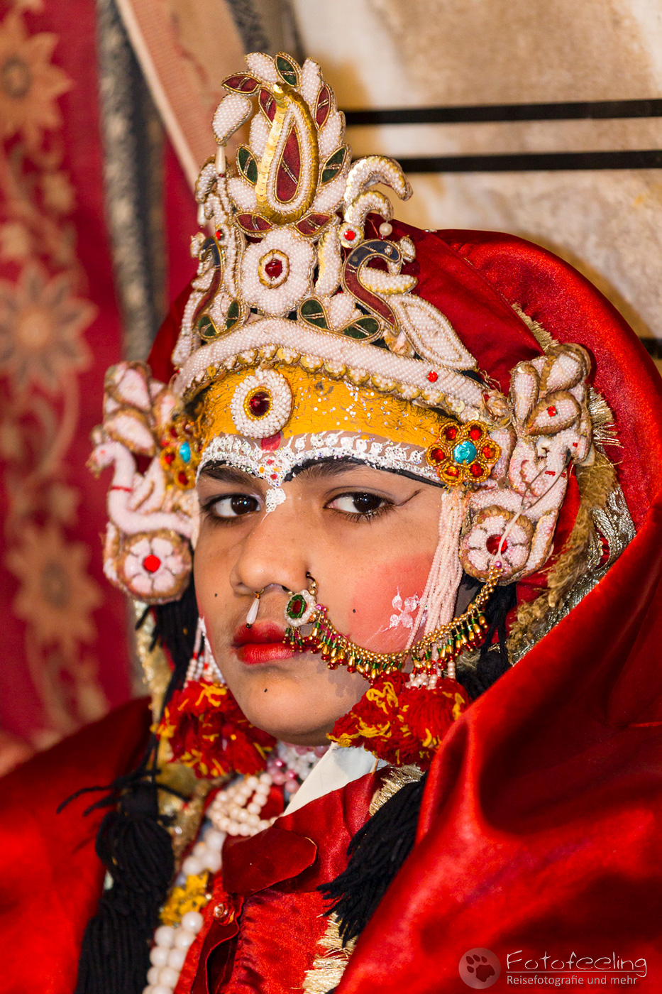 Junge Tempeltänzerin