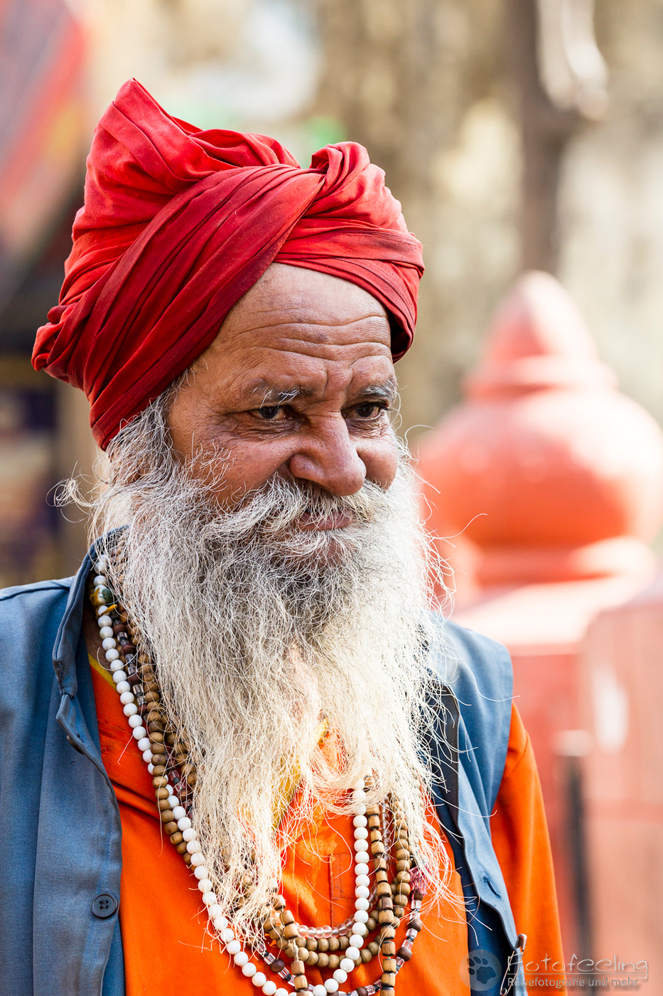 Äterer indischer Mann