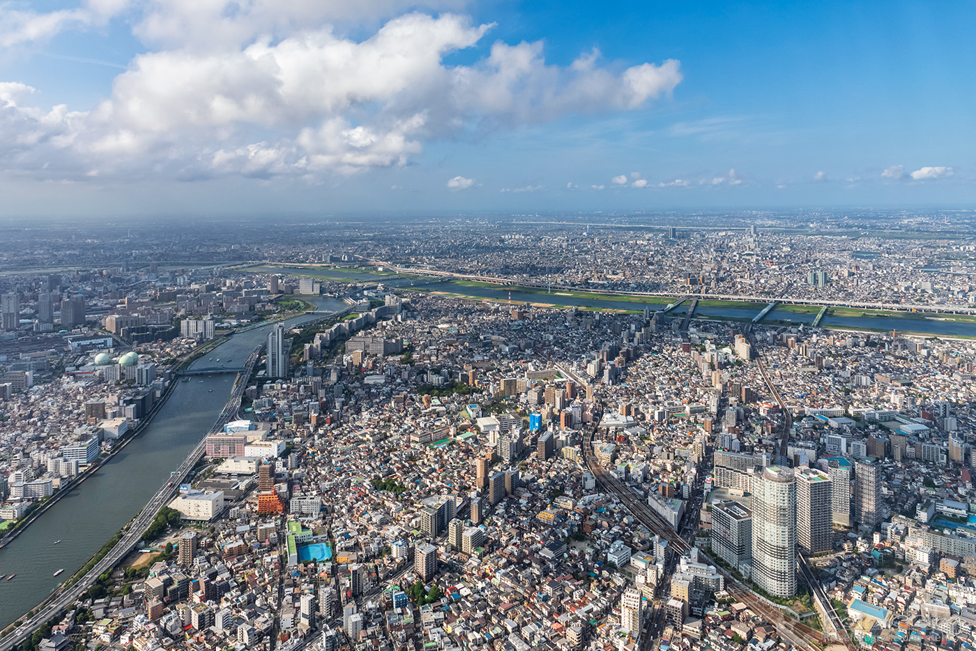 Aussicht vom Tokyo Skytree