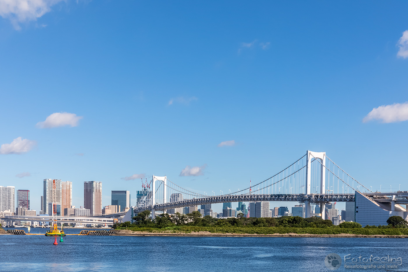 Rainbow Bridge und Tokio Syline