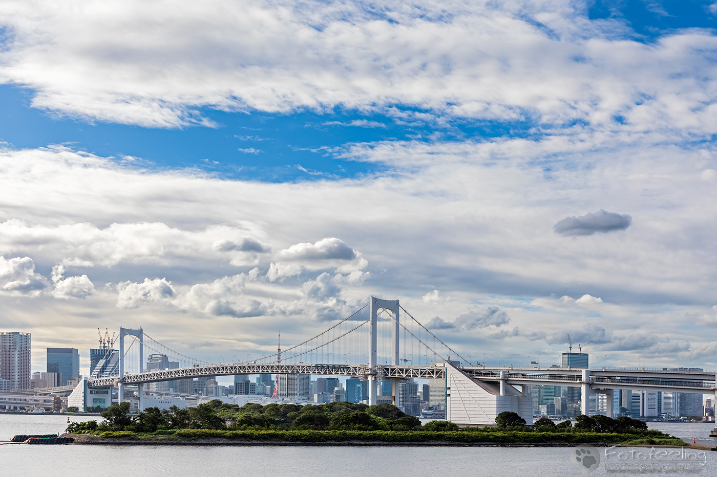 Rainbow Bridge und Tokio Syline