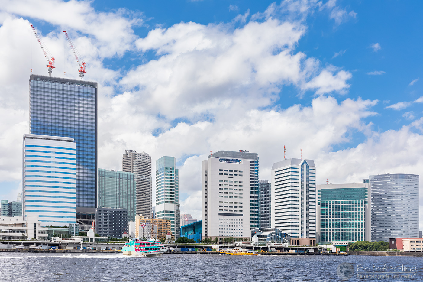 Bootsfahrt auf dem Sumida River