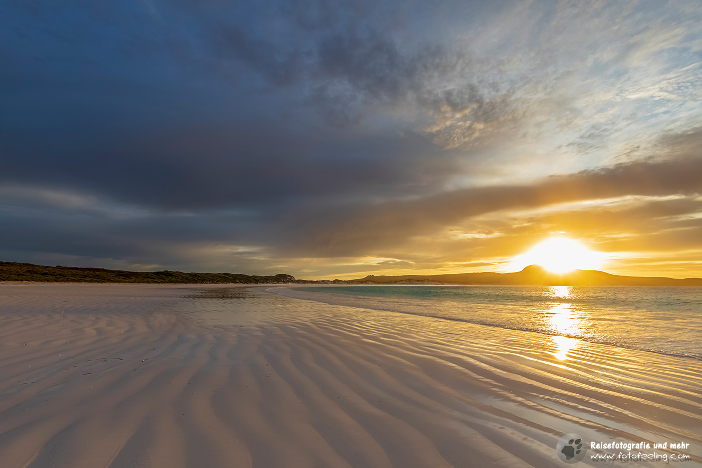 Lucky Bay im Sonnenaufgang