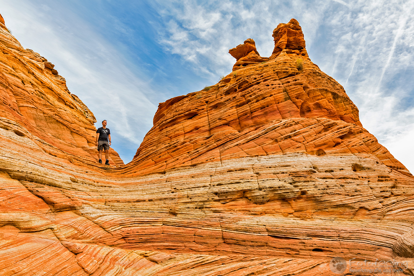 Chris bei den North Teepees
