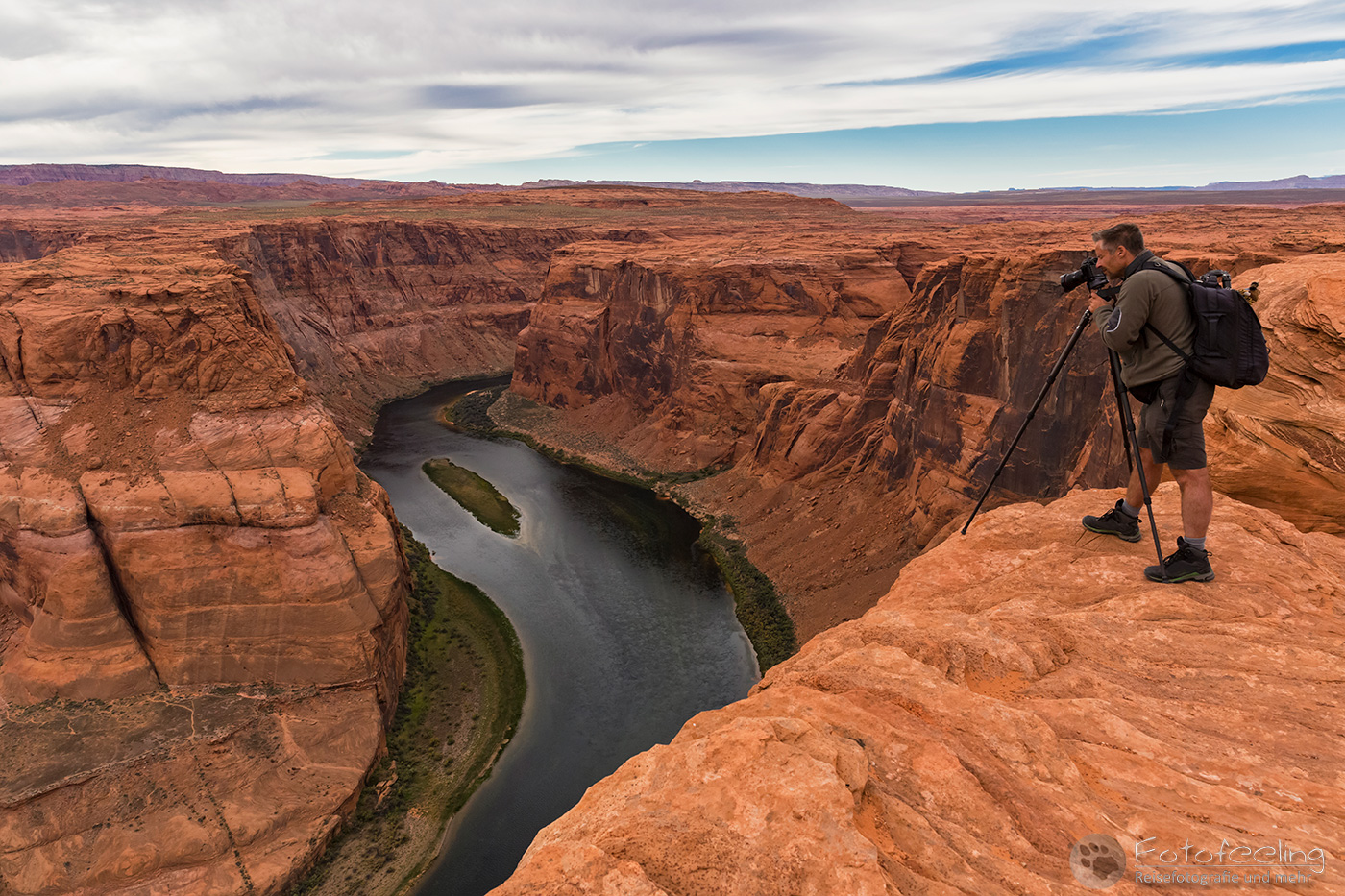 Chris am Horseshoe Bend