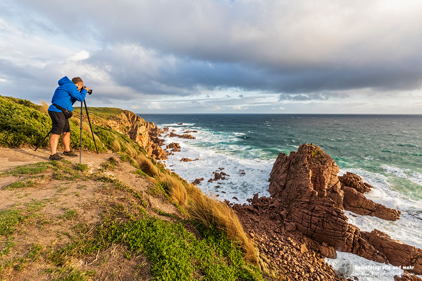 Pinnacles Lookout zum Sonnenuntergang