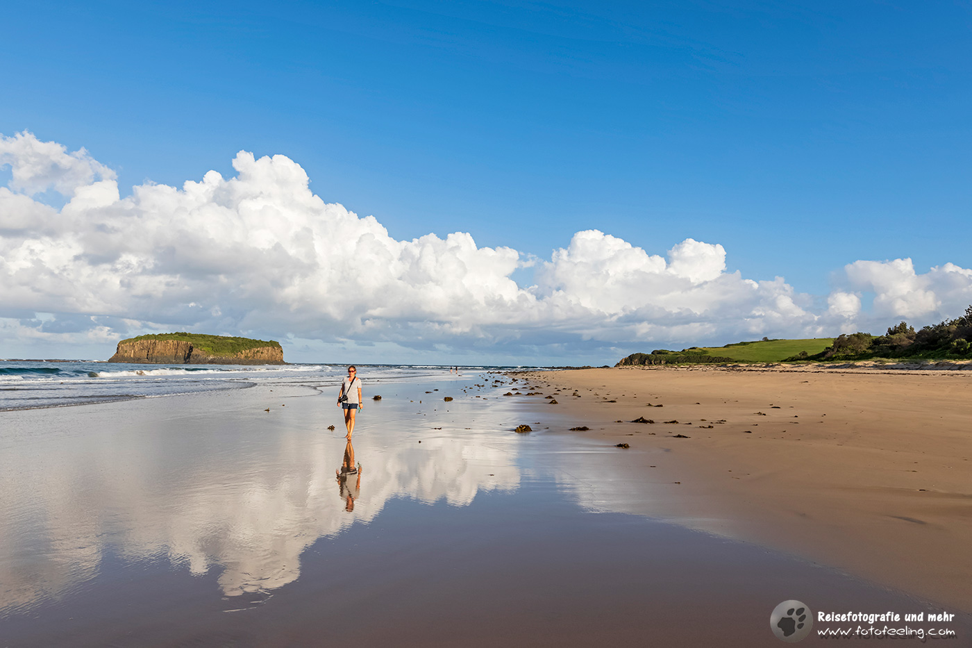 Mystics Beach & Minnamurra Beach und Stack Island