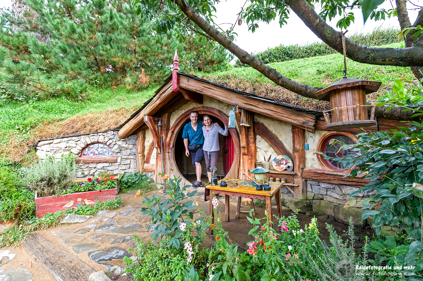 Hobbiton Movie Set