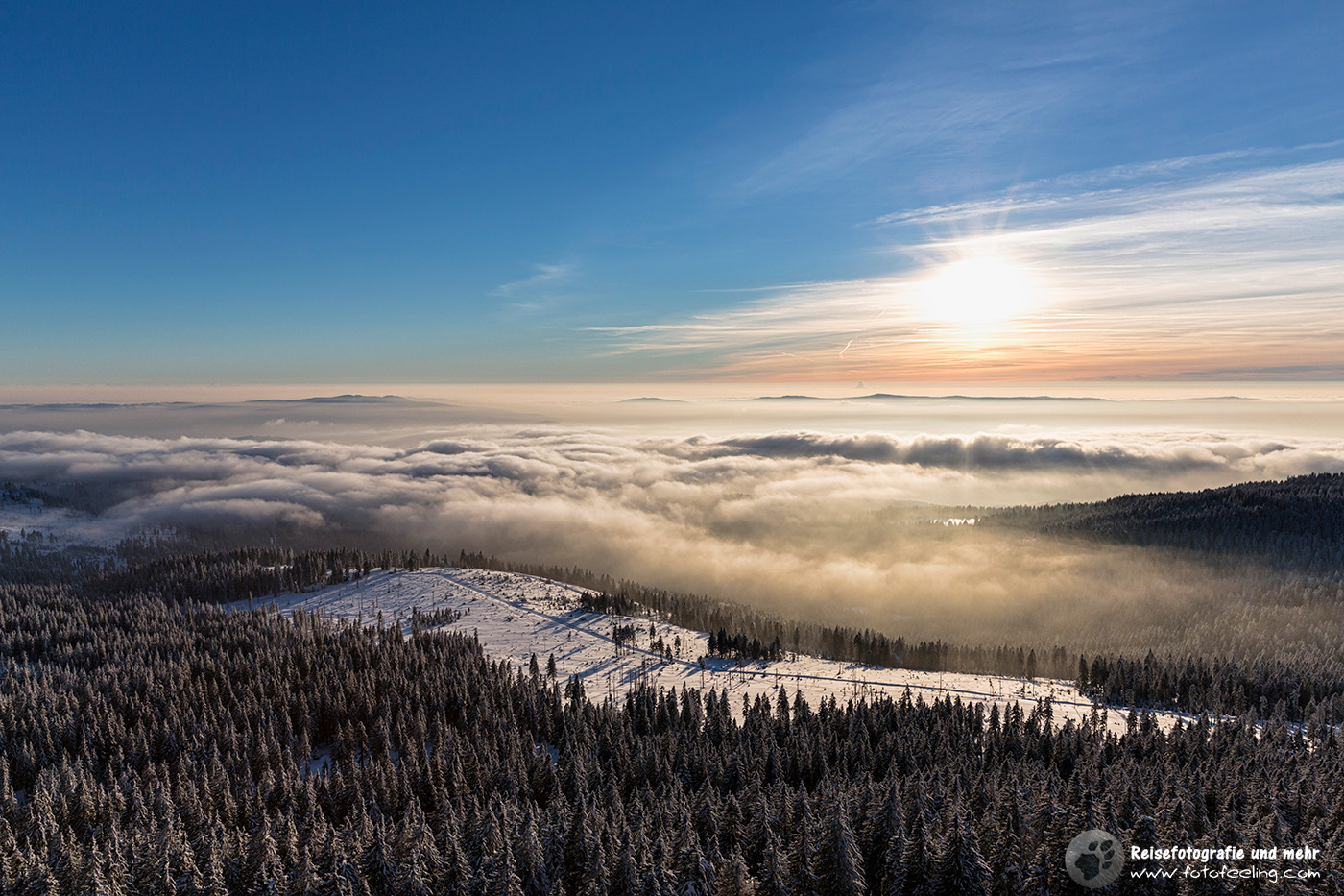 Talblick ins Nebelmeer