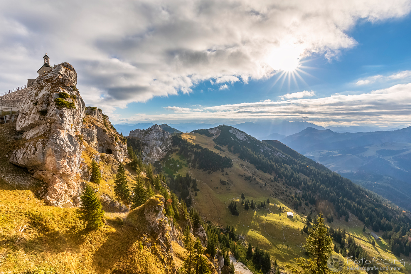 Wendelstein (1838 m) mit Wendelsteinkirche