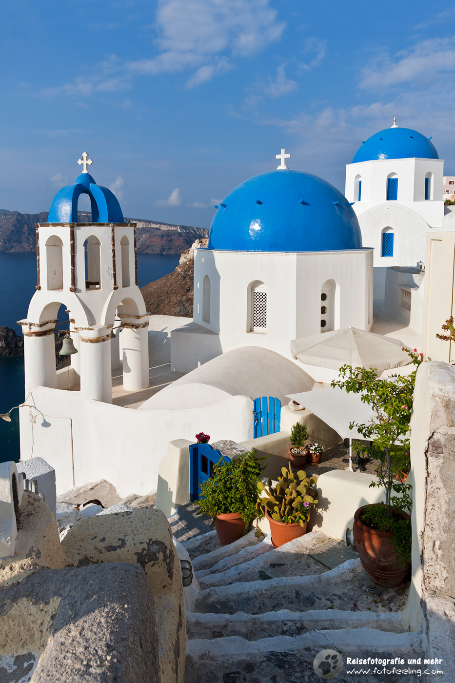 In den Gassen von Oia