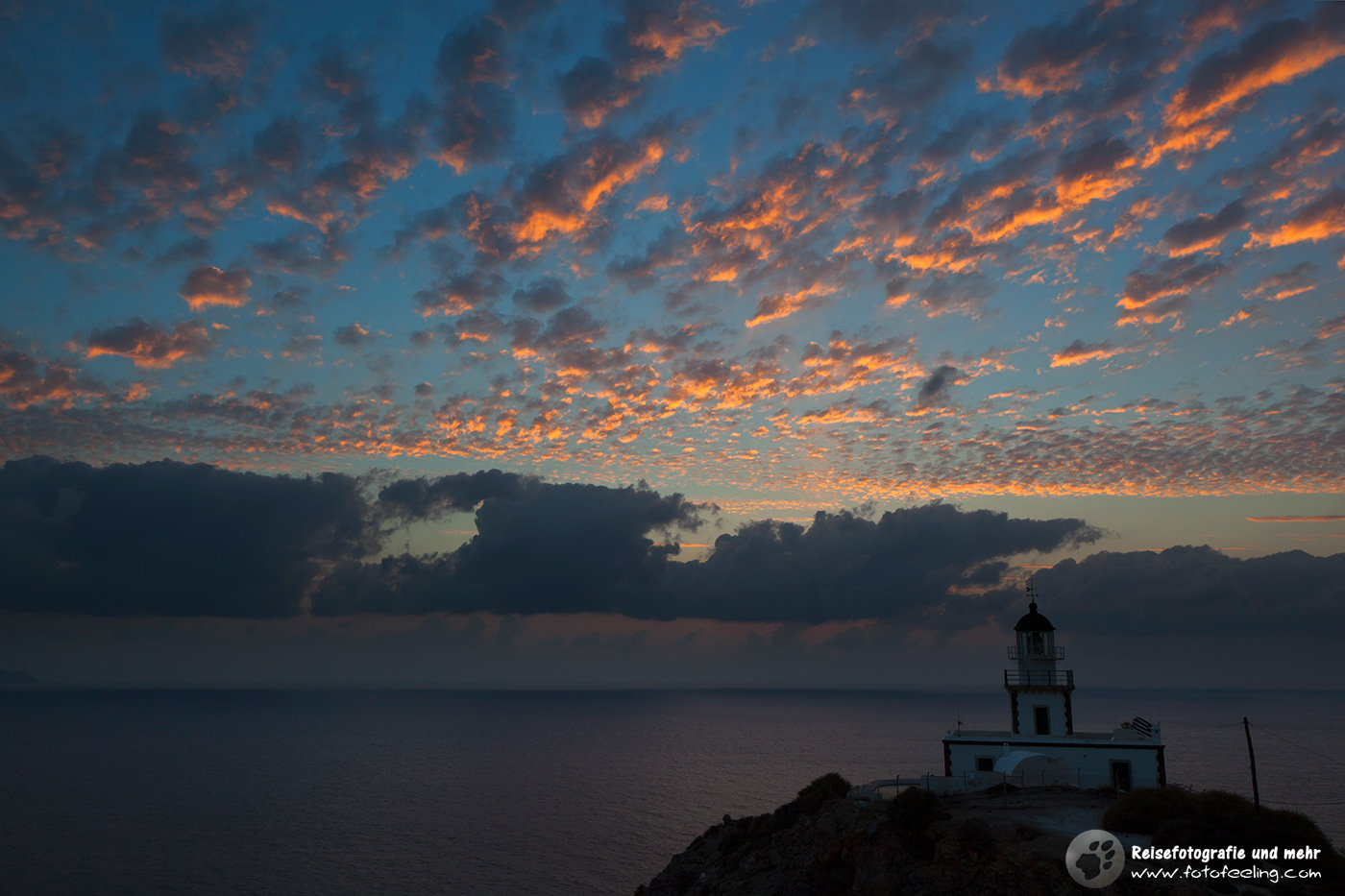 Sonnenuntergang am Leuchtturm