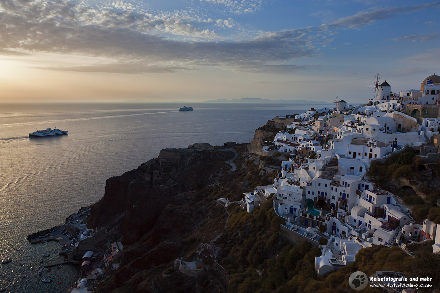 Sonnenuntergang in Oia