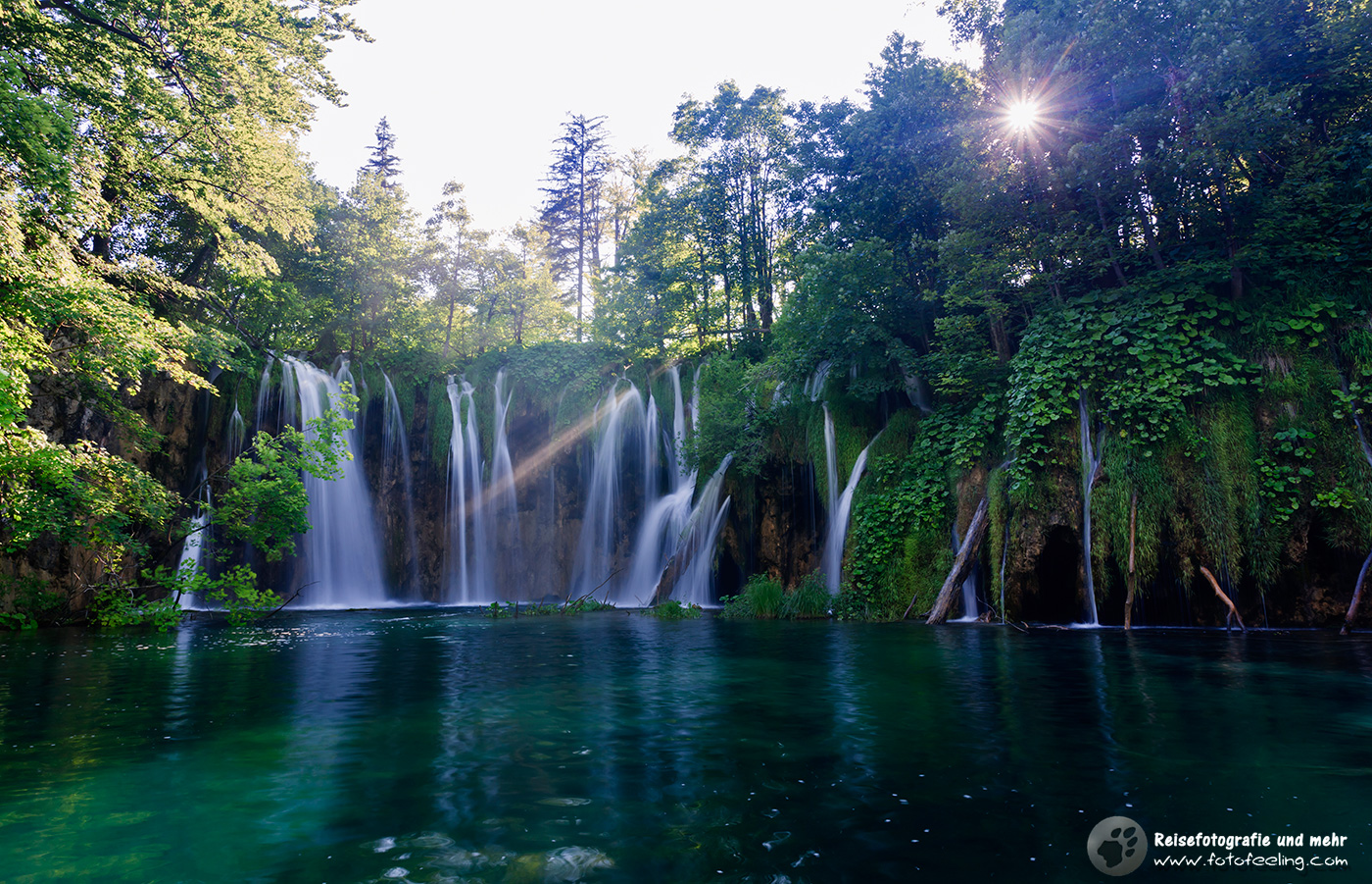 Wasserfall an den Oberen Seen