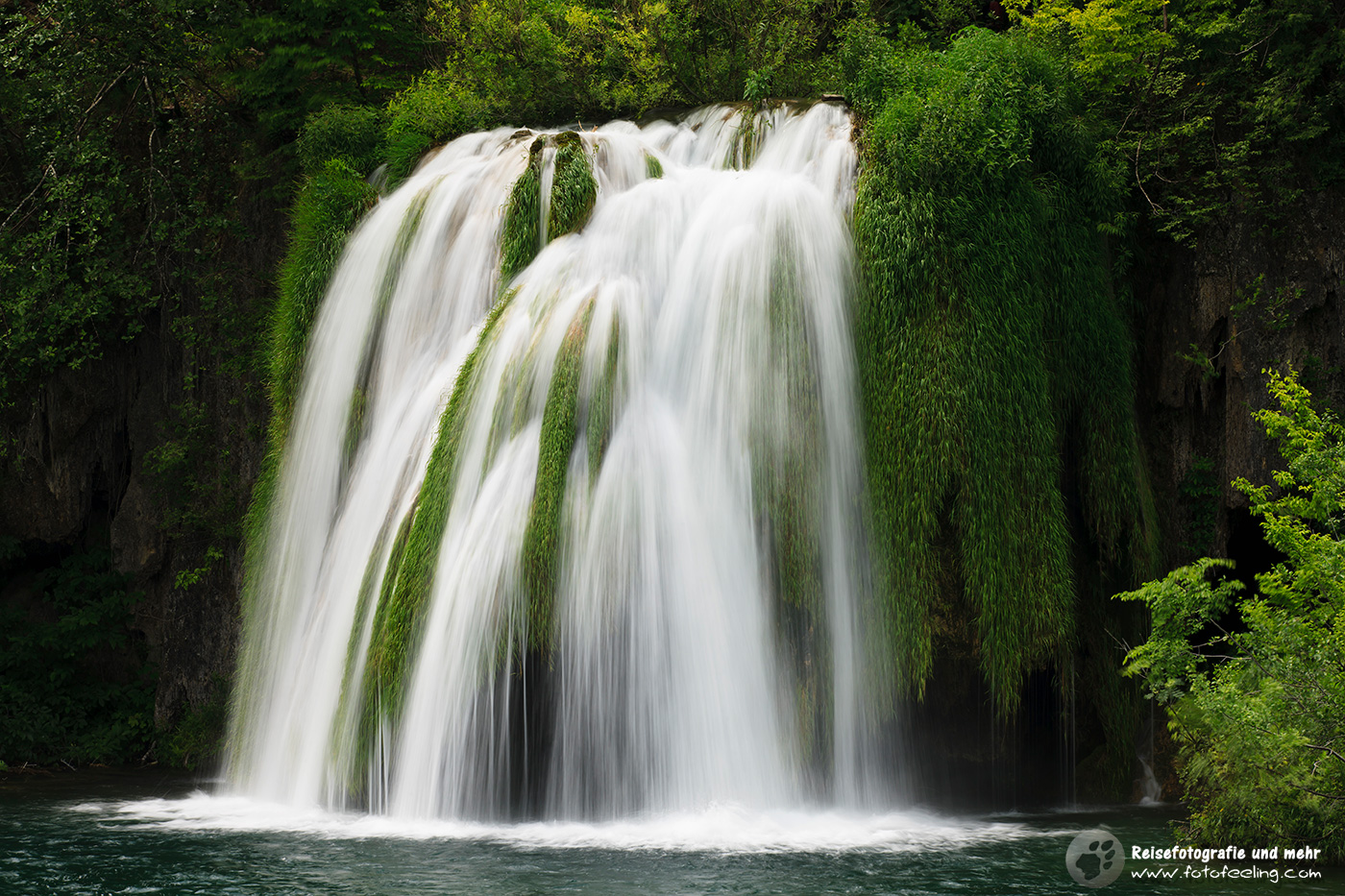 Wasserfall im Park