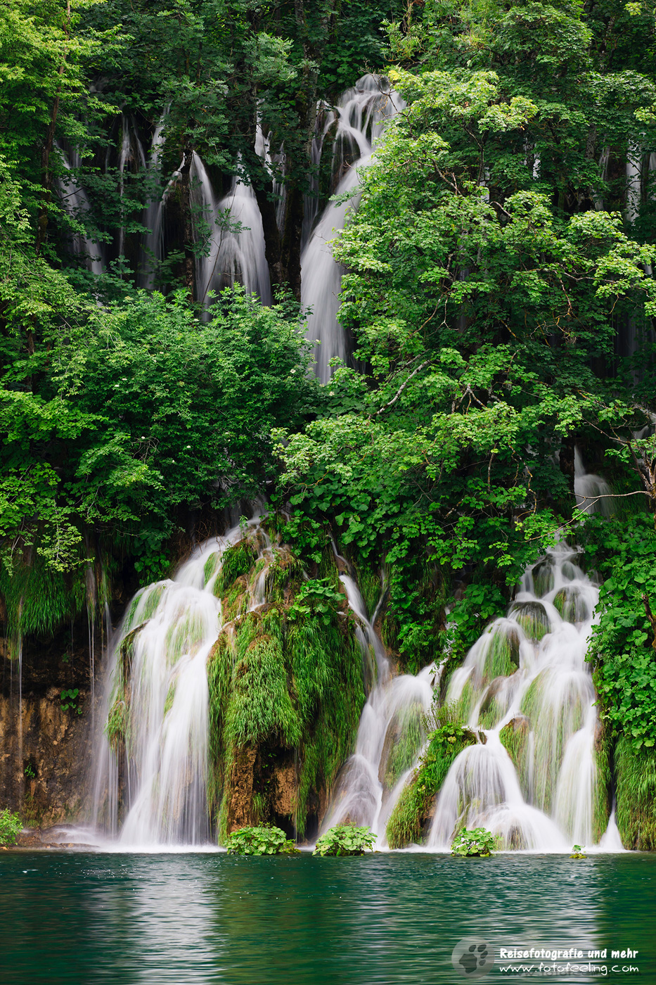 Wasserfälle an den Unteren Seen