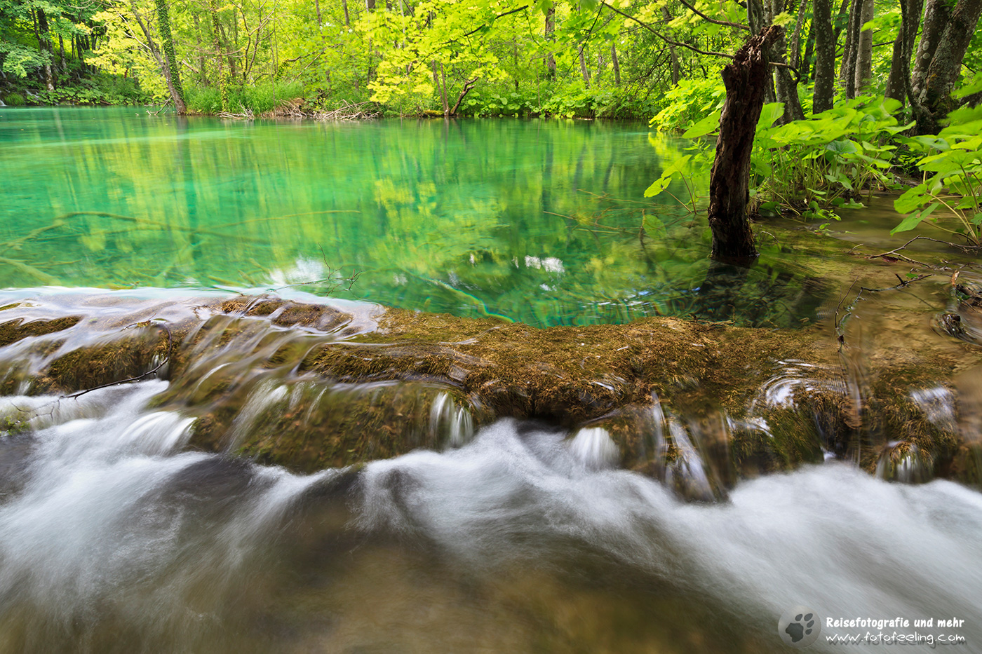 Landschaft der Plitvicer Seen