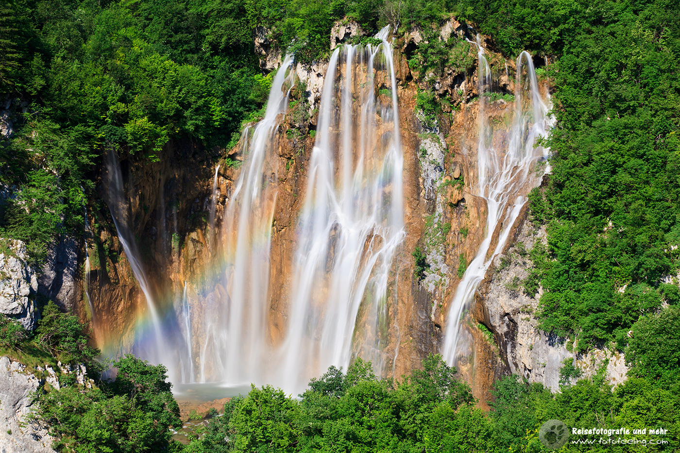 Großer Wasserfall Veliki Slap
