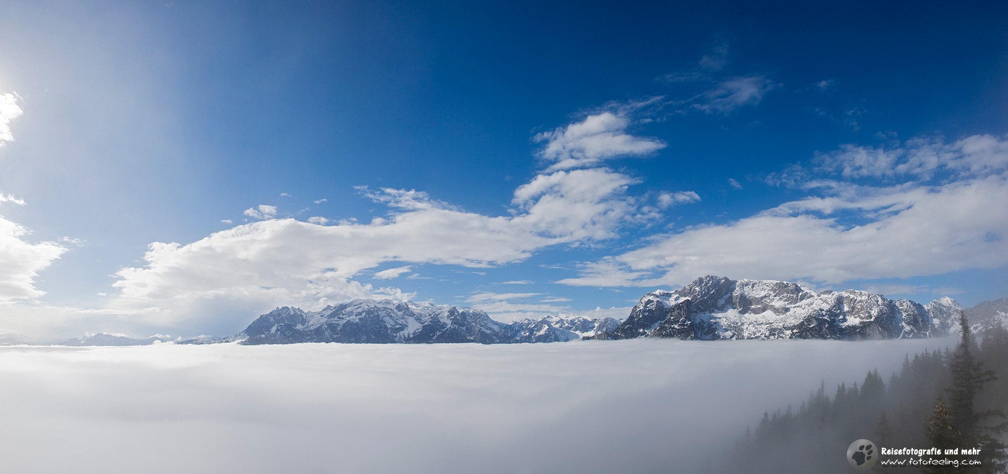 Aussicht von der Eisriesenwelt