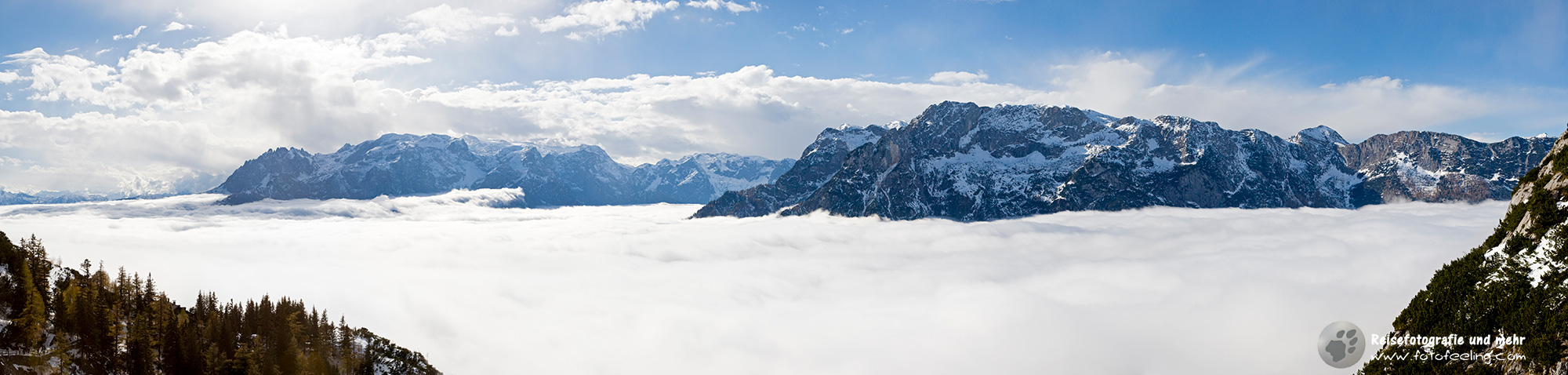 Aussicht von der Eisriesenwelt