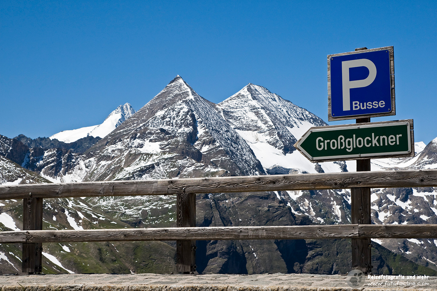 Blick auf den Großglockner