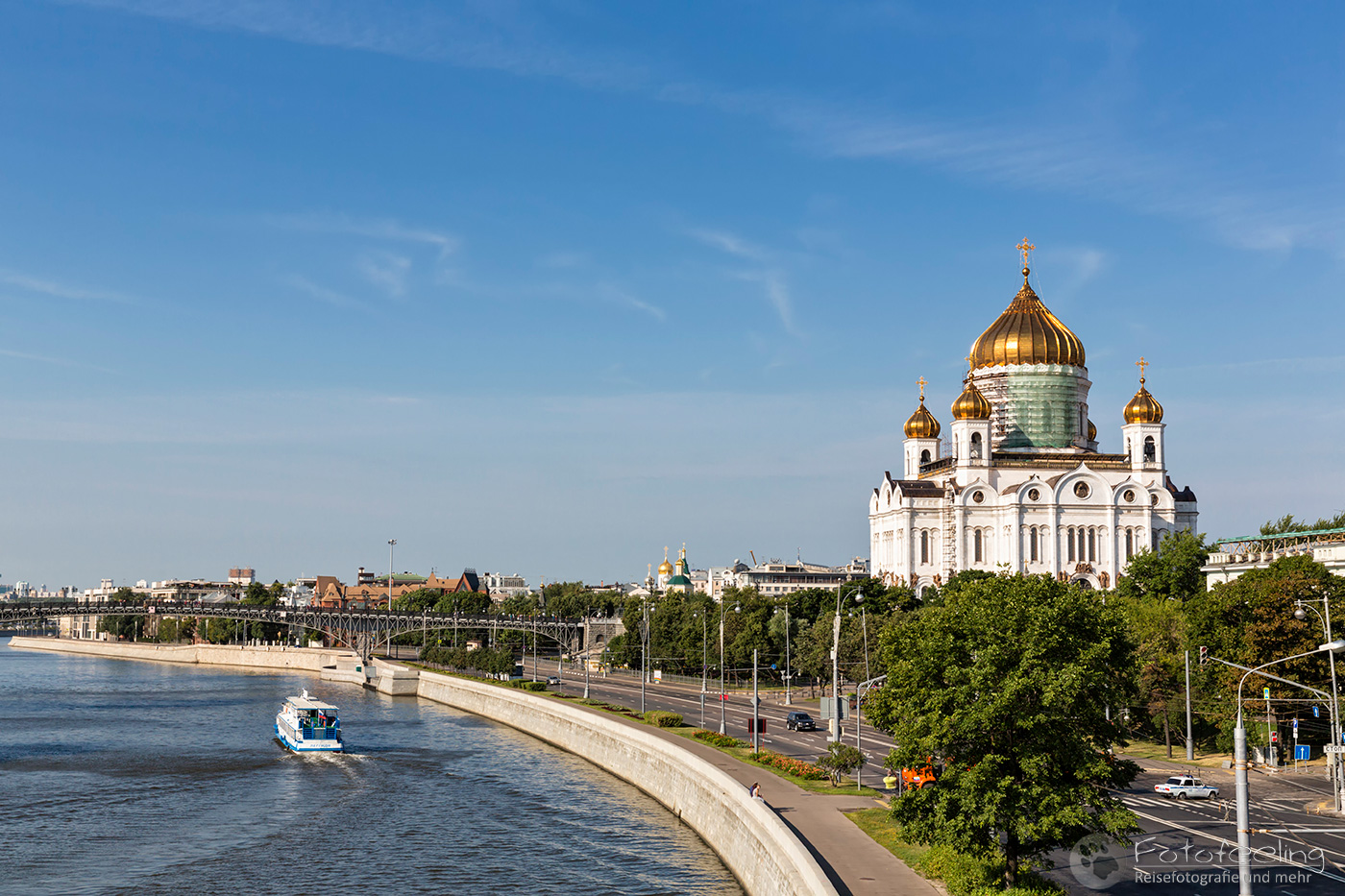 Christ-Erlöser-Kathedrale an der Moskwa