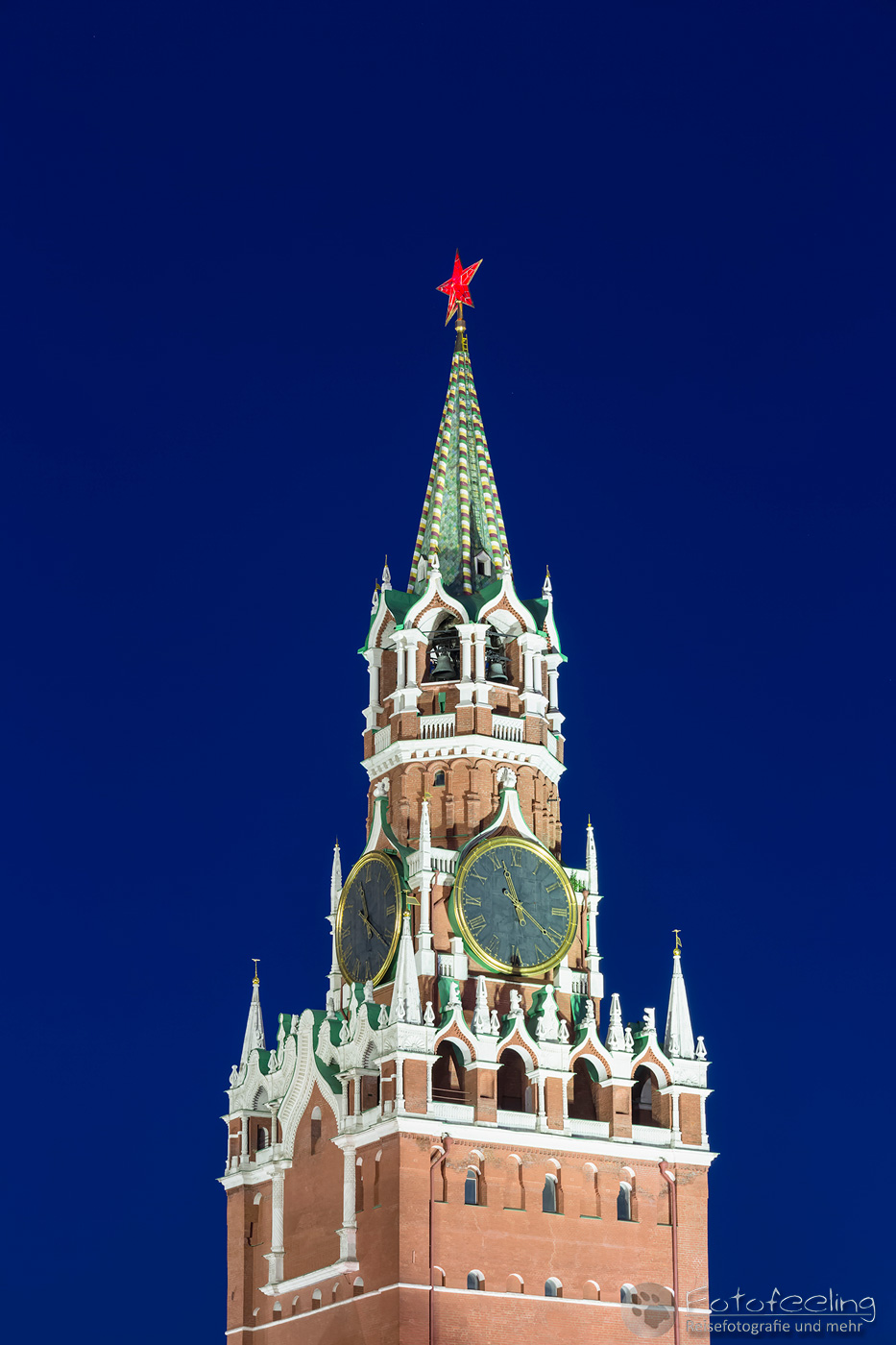 Erlöser Turm in der blauen Stunde