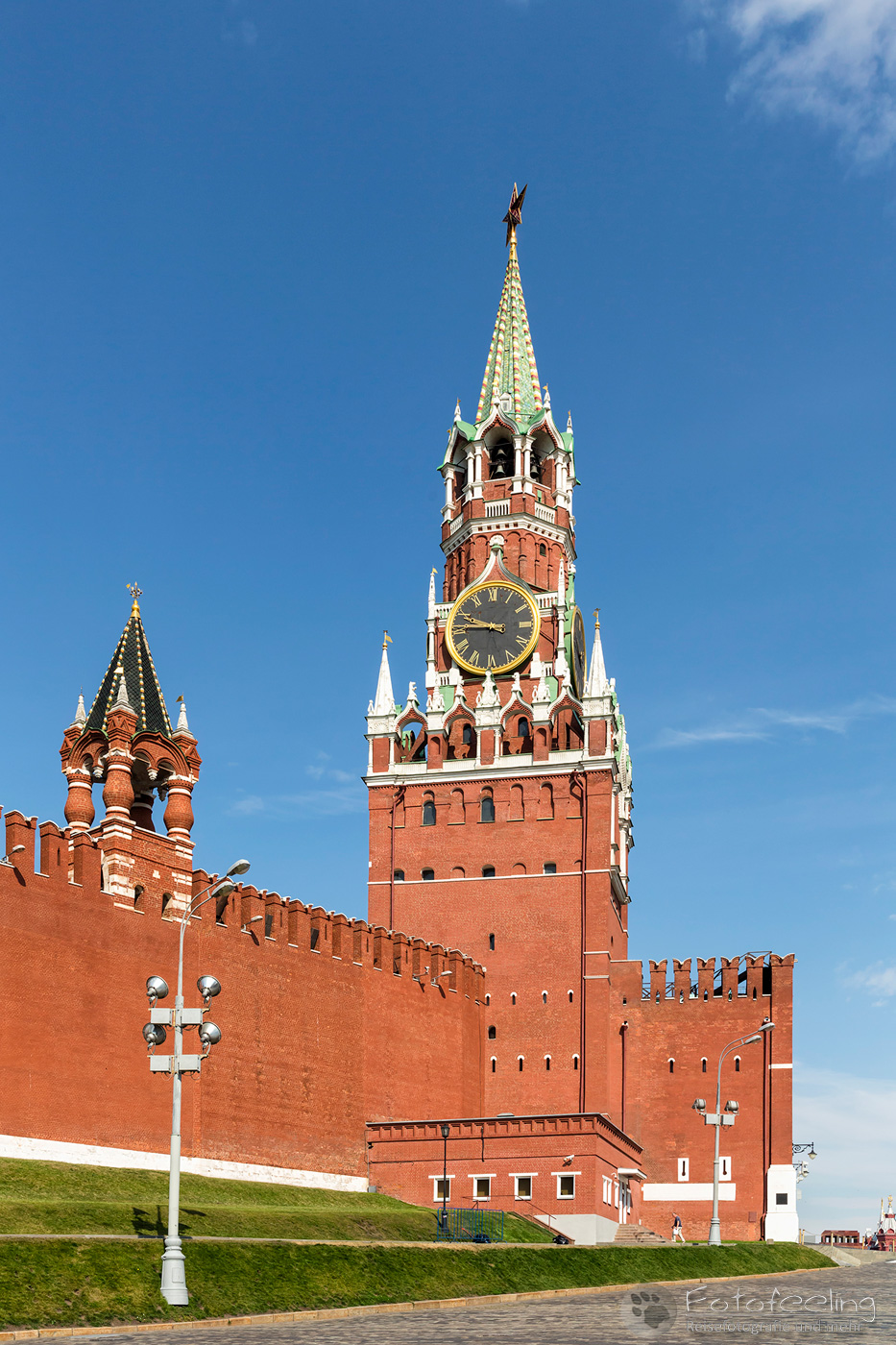 Erlöser Turm und Kremlmauer
