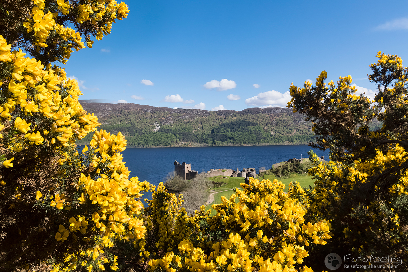 Urquhart Castle am Loch Ness