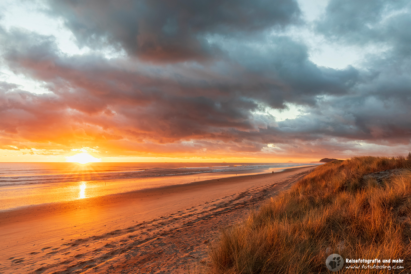 Island View Reserve im Sonnenaufgang